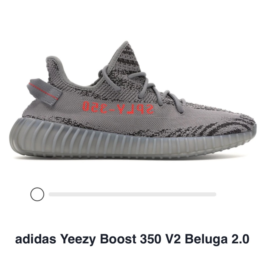 ADIDAS YEEZY BOOST 350 V2 BELUGA 2.0 Size 6.5